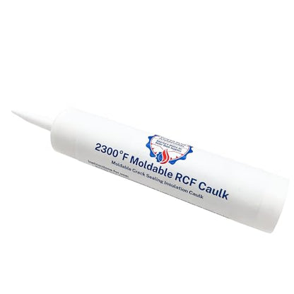 2300°F Moldable RCF Caulking | Refractory Ceramic Fiber, Boiler Insulation, High Temperature, Gasket Sealing Applications