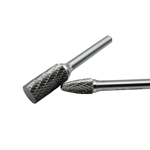 LU&MN Tungsten Carbide Burr Set, 1/4" Shank, 8 Pcs - style: 8PCS -1/4" Shank
