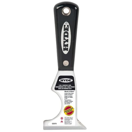 Hyde 02970 Black & Silver 5-in-1 Multi-Tool