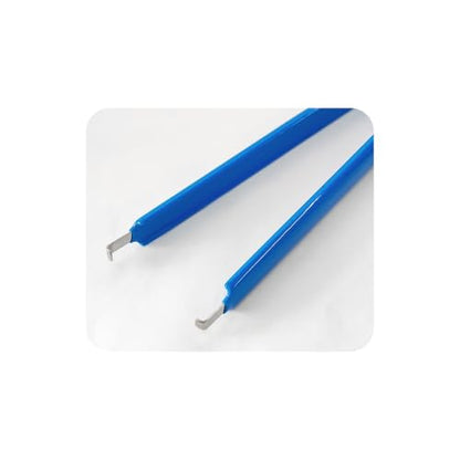 2Pcs 4.13 Inch PLCC PCB IC Chip Puller Extractor Tool(Blue) - color: Blue