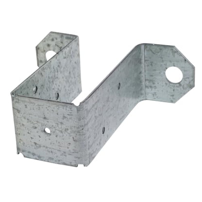 Simpson Strong-Tie DPT5Z DPTZ ZMAX Galvanized Deck Post Tie for 2x4 Post (Pack of 50) - size: 50 Pack