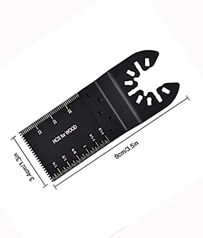 100 Pcs Oscillating Tool Blades, Professional Universal Oscillating Saw Blades, Wood Multitool Blades, Quick Release Durable, Fit All Models(SH)