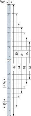 75 Pack Simpson Strong Tie LSTA36 1-1/4" x 36" Light Strap Tie