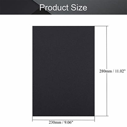 Utoolmart 280 Grits Sanding Sheets Wet Dry Silicon Carbide Sandpaper for Wood Furniture Metal Automotive Polishing 10pcs - color: 10pcs, size: 280 Grit