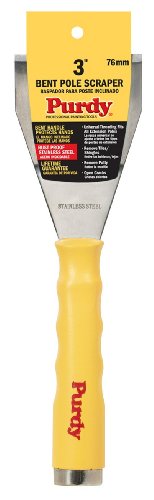 Purdy Premium Bent Pole Scraper, 3 in.