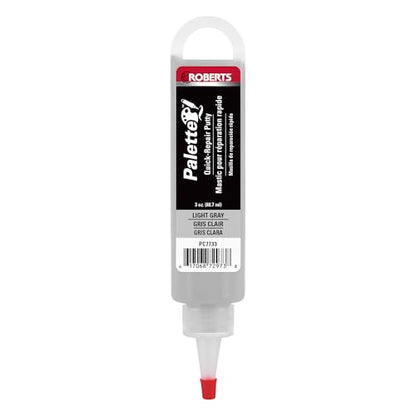 ROBERTS Palette Quick-Repair Putty for Wood, Laminate & Vinyl - Light Gray - color: light gray