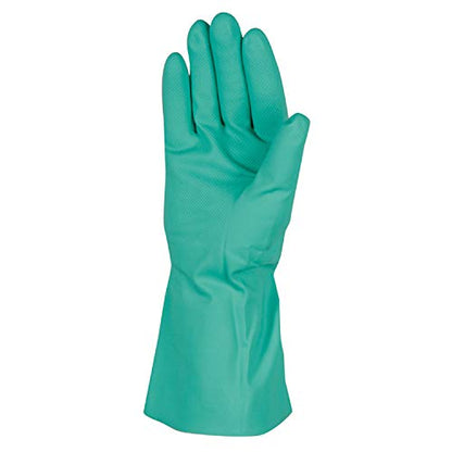 Wells Lamont Nitrile Chemical Resistant Gloves, 13" Gauntlet Cuff, Medium