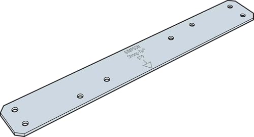 Simpson Strong-Tie ST9 ST 9 in. 16-Gauge Galvanized Strap Tie (Pack of 100)