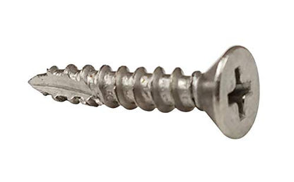 Hinge Screws Fly Cut for Easy Drilling 10 x 1 Inch 24-Pack Satin Nickel - color: SATIN NICKEL