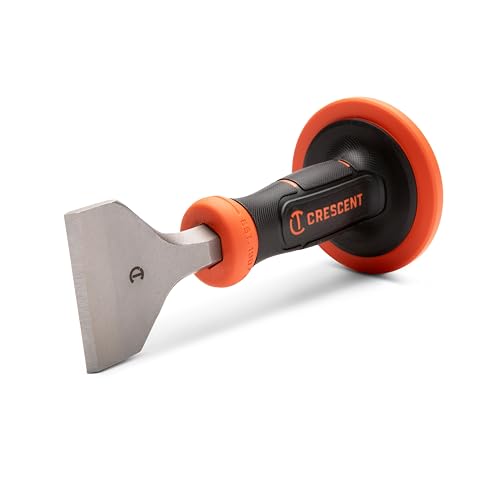 Crescent 2-3/4" x 9" Electrician Chisel with Handguard - CECH234H - style: Electrician