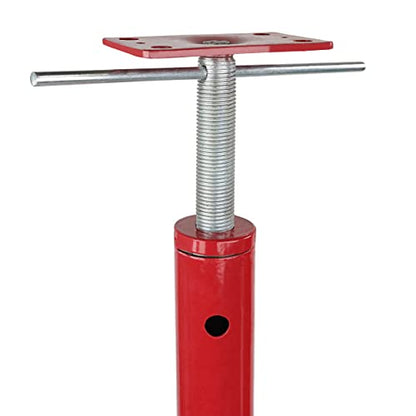 BISupply Basement Floor Jack 19” - 36” Adjustable Support Beam House Jack Post - Floor Lifting Joist Beam Brace for Cellar Ceiling 9700 lbs Max Capacity Screw Pole Jack - 6 Pack - size: 36 in, 6 pack