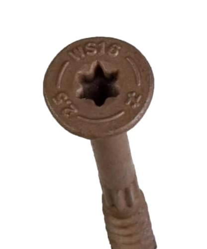 Simpson Strong-Tie SDWS16212QR50 Strong-Drive SDWS FRAMING Screw — 0.160 in. x 2-1/2 in. T25, Quik Guard, Tan (50-Qty)