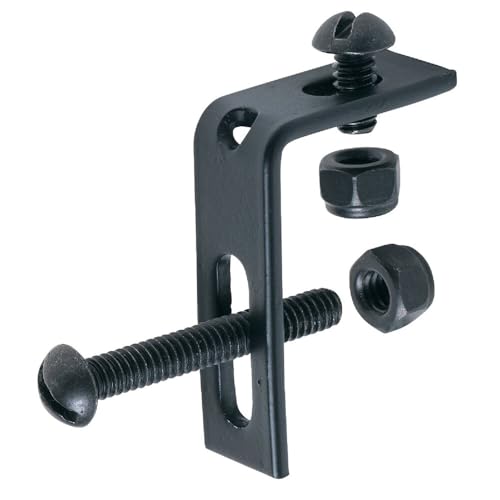 438 4 Pack Black Railing Fitting