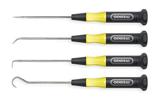 General Tools 60004 4-Piece Ultra Tech Probe Set,Black