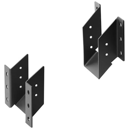 2 Pairs Angled Joist Hanger for 4x6 Lumber,45°Slope Up and Down,13 Gauge - size: 4x6 Lumber