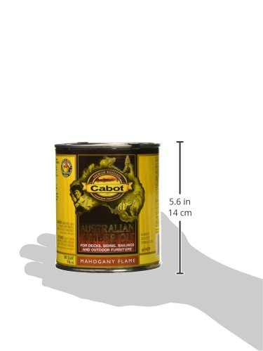 Cabot Australian Timber Oil, Mahogany Flame, 1 Quart - color: Mahogany Flame, size: Quart