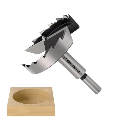 3 Inch Forstner Bit, 3" Forstner Drill Bit for Woodworking - size: 3 | Precision Imperial Sizing