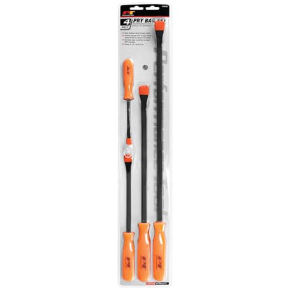 Performance Tool W2020 4-Piece Drop-Forged Alloy Steel Pry Bar Set - size: 4Pc Pry Bar Set