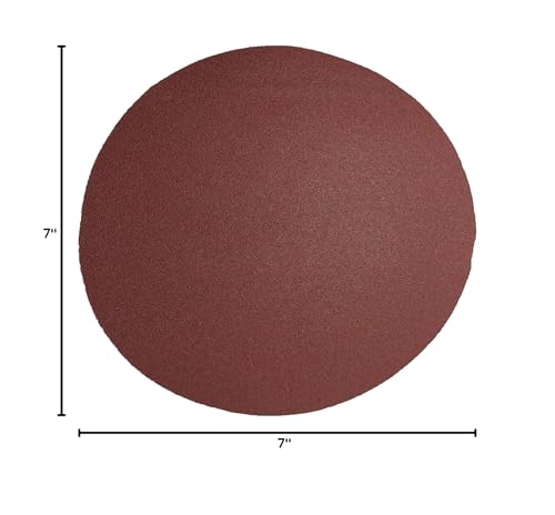 40 Pcs 7-Inch 150 Grit Hook and Loop Sanding Discs Sandpaper for Random Orbit Sander - style: 150Grit