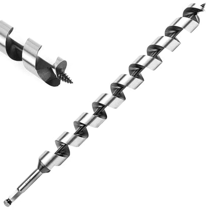 1-1/4 Inch x 17 Inch Auger Drill Bit for Wood,1-1/4 Inch Hex Shank - size: 1-1/4" x 17"