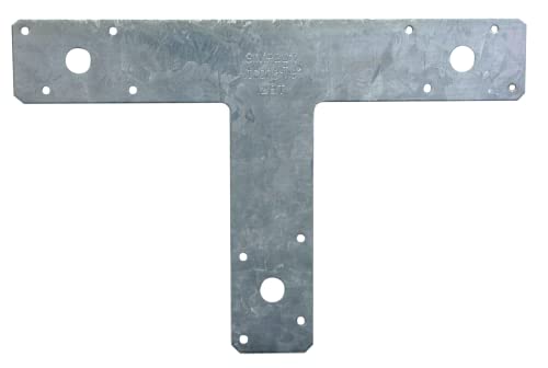 Simpson Strong-Tie 128T 12 in. x 8 in. 14-Gauge Galvanized T Strap - size: 1 Each