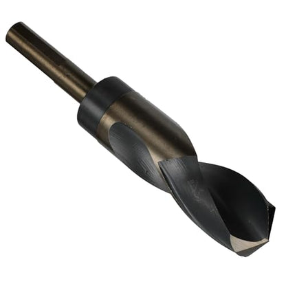 Drill America - KFDRSD1 1" Reduced Shank High Speed Steel Black & Gold KFD Drill Bit with 1/2" Shank, KFD Series - size: 1 in, style: 1/2" Shank