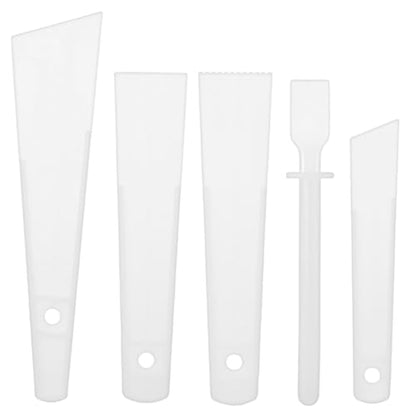 Ymapinc 5Pcs Applicator Glue Spreaders, Woodwork DIY Craft Art Projects