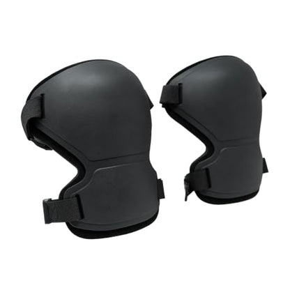 GRITR Knee Pads - Heavy Duty Knee Protectors, Improved, Black - color: Black