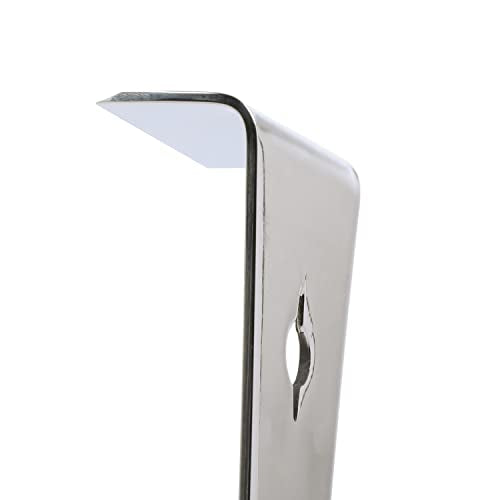 ARES 46017 12-In Stainless Steel Pry Bar Scraper - Built-In Nail Puller