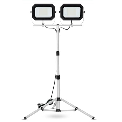 UFOND 20000 Lumen 200W LED Work Light with Stand for Garage Construction