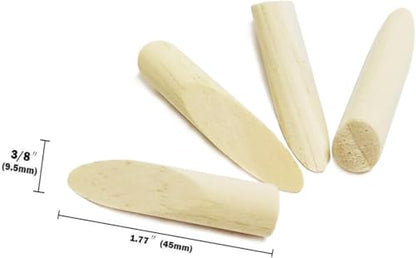 200 Pcs Solid Wood Pocket Hole Plugs, Pine Wood Plugs for Pocket Hole Jig Accessories