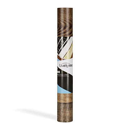 Livelynine Reclaimed Wood Vinyl Flooring Roll Waterproof Vinyl Plank Flooring Peel and Stick Wood Planks for Walls Kitchen Bathroom Floor Desk Countertop Covers Accent Wall Stick on Shiplap 15.8x78.8 - size: 15.8x78.8 Inch