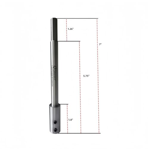 1PCS Forstner Drill Bit Extension Kit, 7" Long Extension Rod, - size: 7"