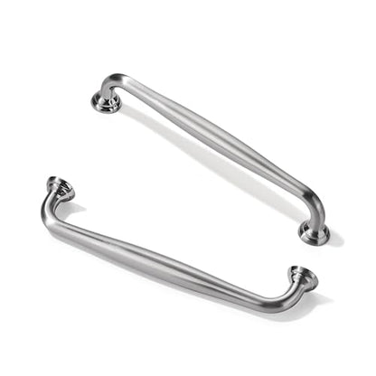 TUNNY 10 Pack Cabinet Handles-6.3"/160mm Screw Spacing Brushed Nickel Furniture Hardware Handles for Kitchen Cabinets Bedroom Dresser Wardrobe Cabinet Pulls - color: Brushed Nickel, size: 6.3"(160mm)Hole Center-10Pcs