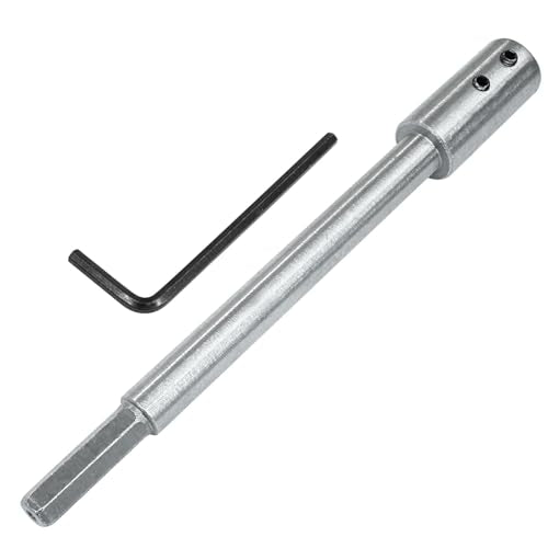 Litoexpe 7" Extra Long Forstner Bit Extension - size: 7Inch Extra Long for 3/8" Shank