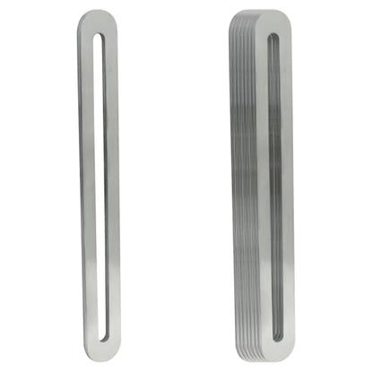 Adjustable Flat Mending Plate 155mm/6.1 Inch 8 Pcs - size: 155mm/6.1 Inch,Silver