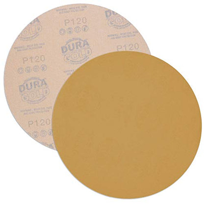 Dura-Gold Premium 9" Drywall Sanding Discs, 120 Grit Box of 10, Hook & Loop - size: 120-Grit