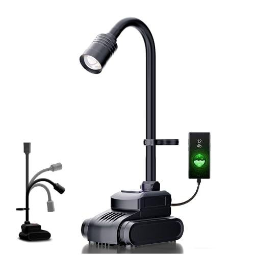 Favorlite Rechargeable Gooseneck Work Light, 2000LM Magnetic Flexible Lamp