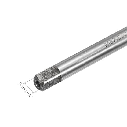 uxcell Metric Thread Tap M8 x 1.25 H2 300mm Extra Long Straight Flute - size: M8 x 1.25 x 300mm