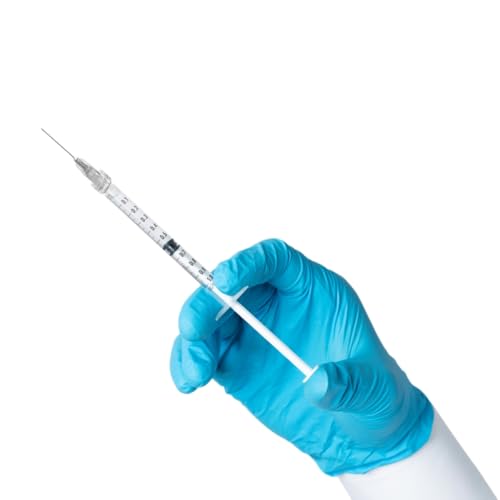Luer Lock 1ml 27Ga 1/2 inch Lab Supplies Measuring Syringes with Needle for Industrial and Scientific, Fluids Refilling, Dispensing and Transferring - 20 Pack - style: 1ml 27g 1/2 inch