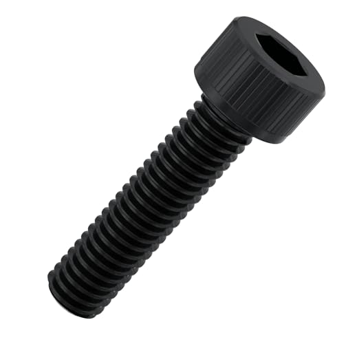 Accu - M3 x 20mm Full Thread Cap Head Screws (DIN 912) - High Tensile Steel (12.9) (Pack of 50) - color: High Tensile Steel (12.9), size: M3 x 20mm