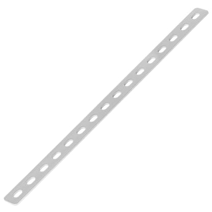 GBGS 4 Pcs 16" Flat Straight Bar Brackets,Mending Plate,Slot for 5/16" Bolt