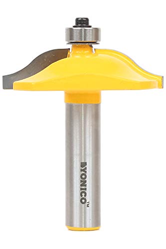 YONICO Raised Panel Cabinet Door Router Bits 2-1/4-Inch Diameter Ogee 1/2-Inch Shank 12132 - style: Ogee - 2-1/4" Diameter - 1/2" Shank
