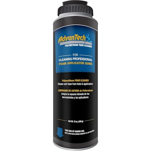 AdvanTech Polyurethane Foam Cleaner, 6 Cans, 12 oz Each