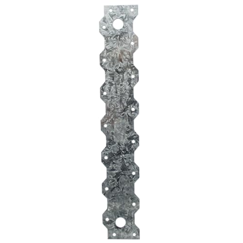 Simpson Strong-Tie ST2122 ST 12-13/16 in. 20-Gauge Galvanized Strap Tie (Pack of 50) - size: 50 Pack