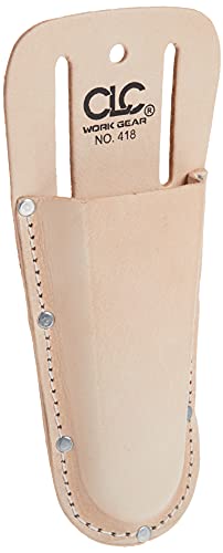 Custom Leathercraft - 1535046 CLC 418 Plier Tool Holder, Heavy Duty, Closed End,Tan