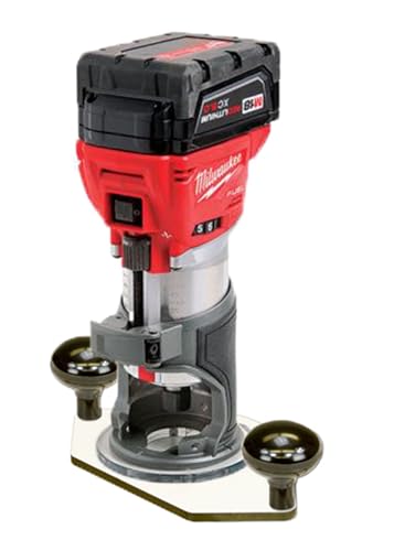 Woodhaven 8371 2" Bit Hole Baseplate, for Milwaukee M18, 7mm thick - size: M18
