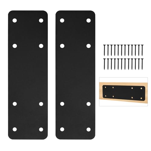 2 Pcs 10"x3" I Shape Strap Pergola Bracket, 3MM Thick - style: I Shape(10x3)