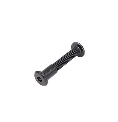 50pcs Black M8 Countersunk Rivet Socket Cap Connecting Bolts Cap Nuts Assortment Kit, M8 x 20mm/25mm/30mm/35mm/40mm - size: M8 x 20mm/25mm/30mm/35mm/40mm 25-Pack