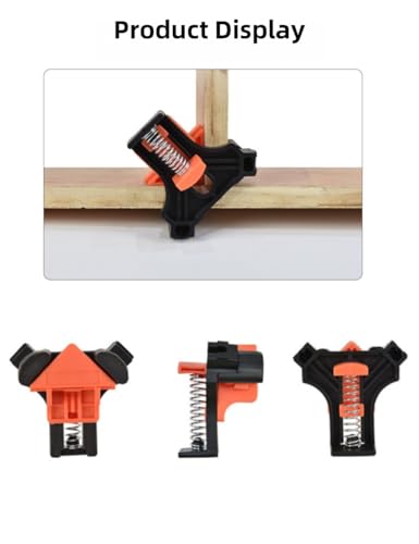 Woodworking Right Angle Fixing Clip, 4Pcs, 90 Degrees